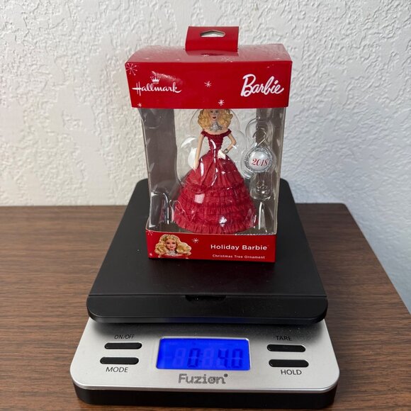 Hallmark Keepsake 2018 Holiday Barbie Christmas Ornament NEW SEALED IN BOX - Picture 5 of 5